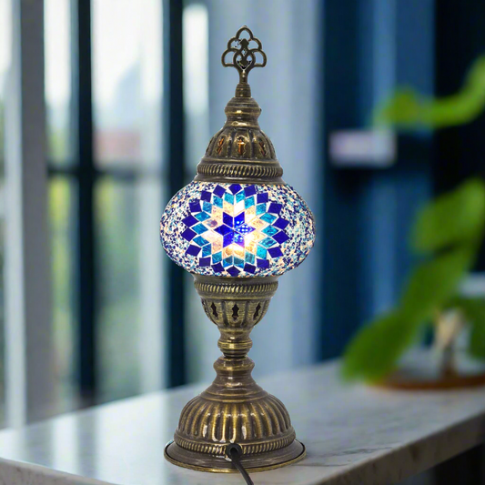 Table Lamp Mosaic - Small Glass