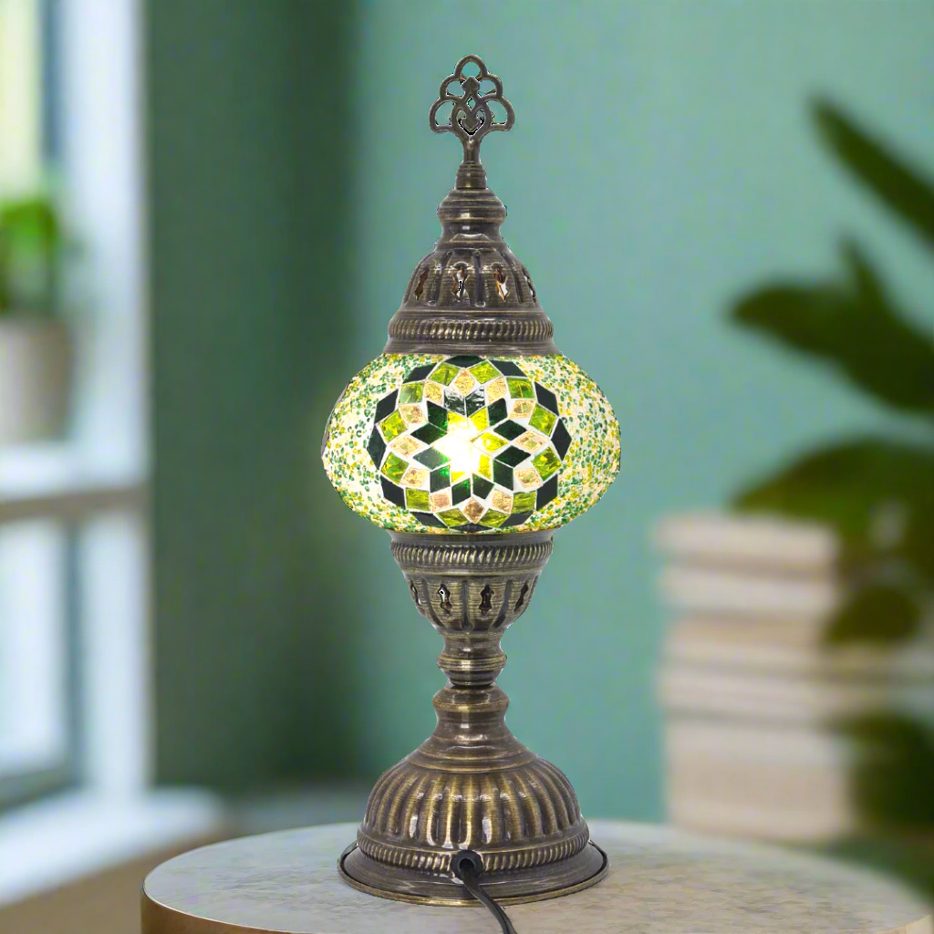 Table Lamp Mosaic - Small Glass