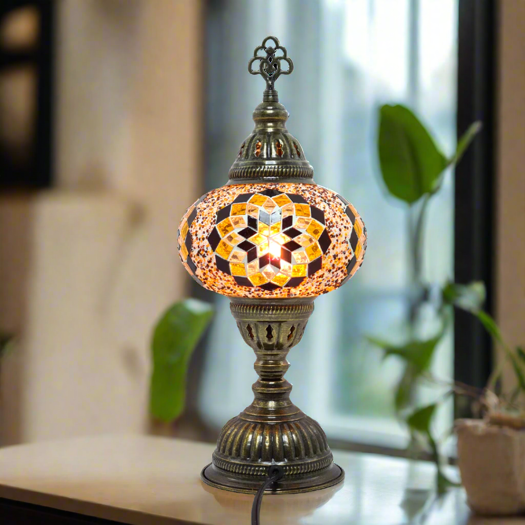 Table Lamp Mosaic - Medium Glass