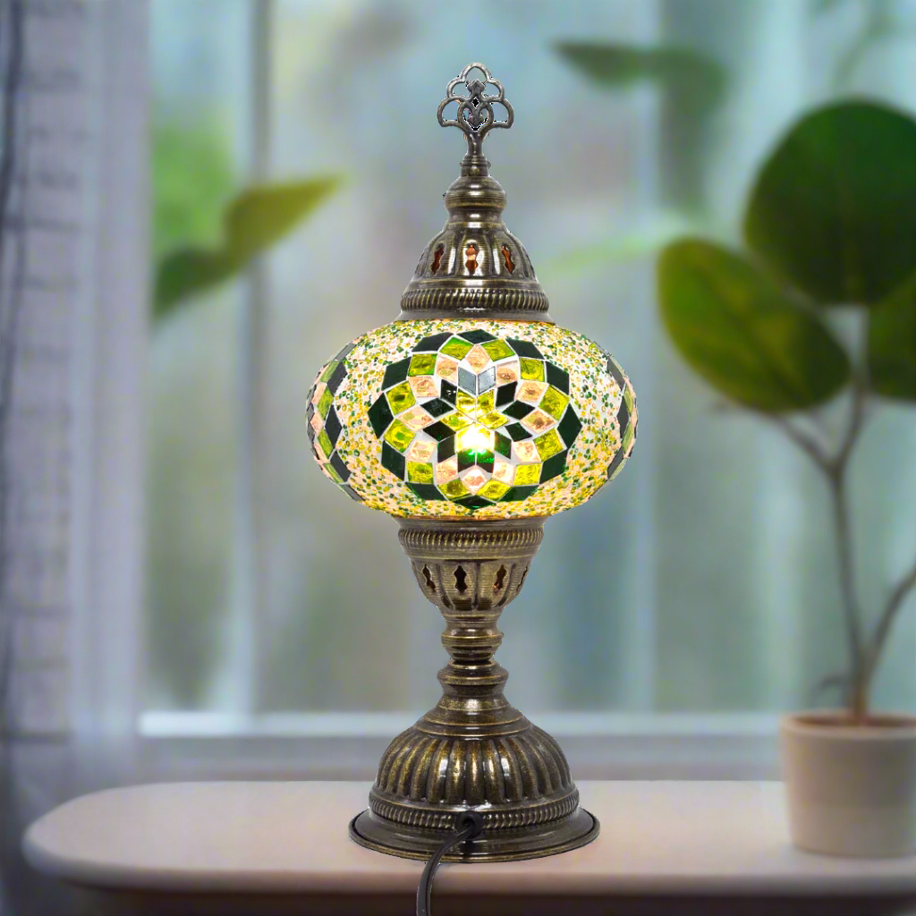 Table Lamp Mosaic - Medium Glass