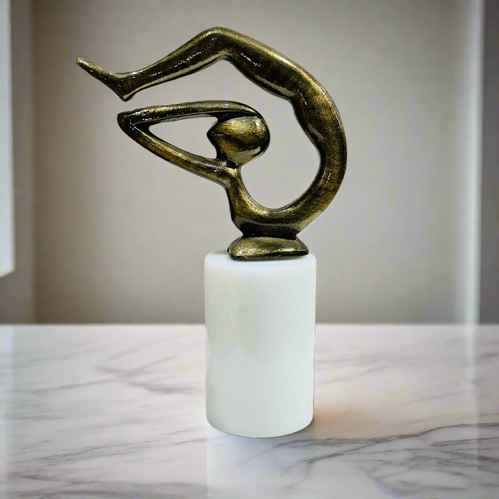 Gymnastic Marble Decor - LUMINA ELIGMA HOME