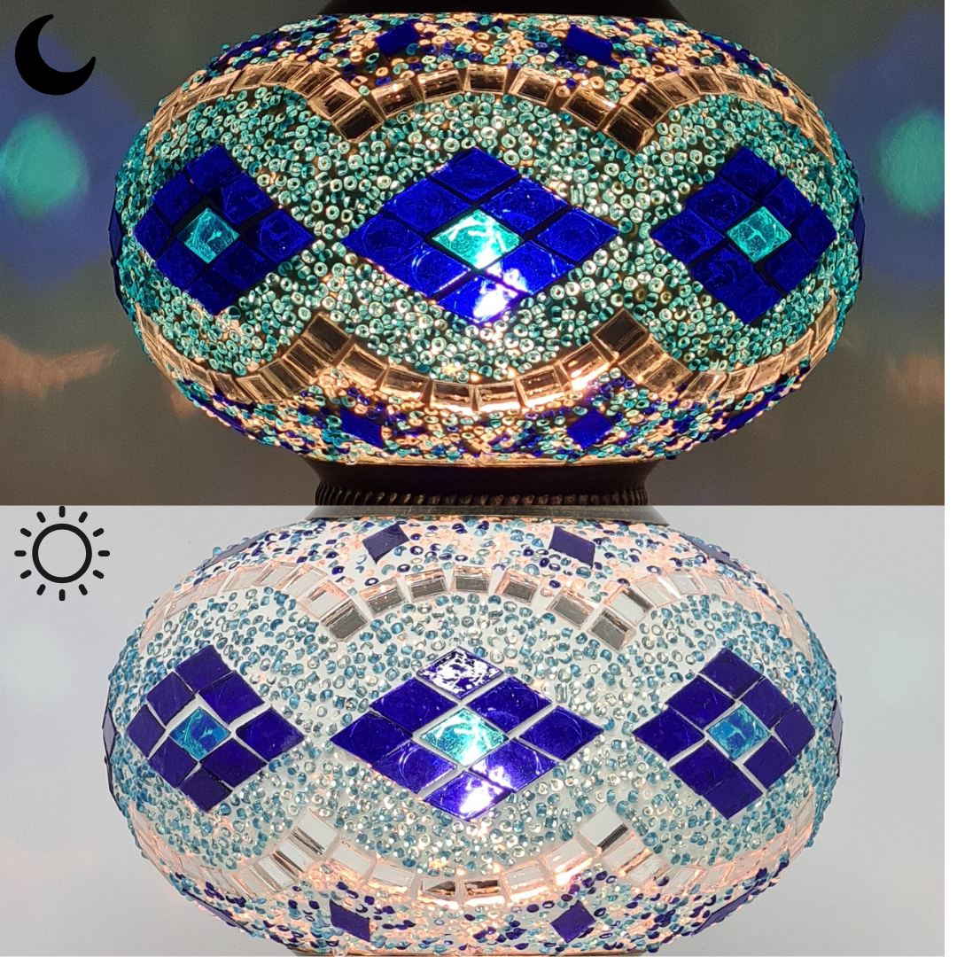 Medium Mosaic Glass Options Design 15