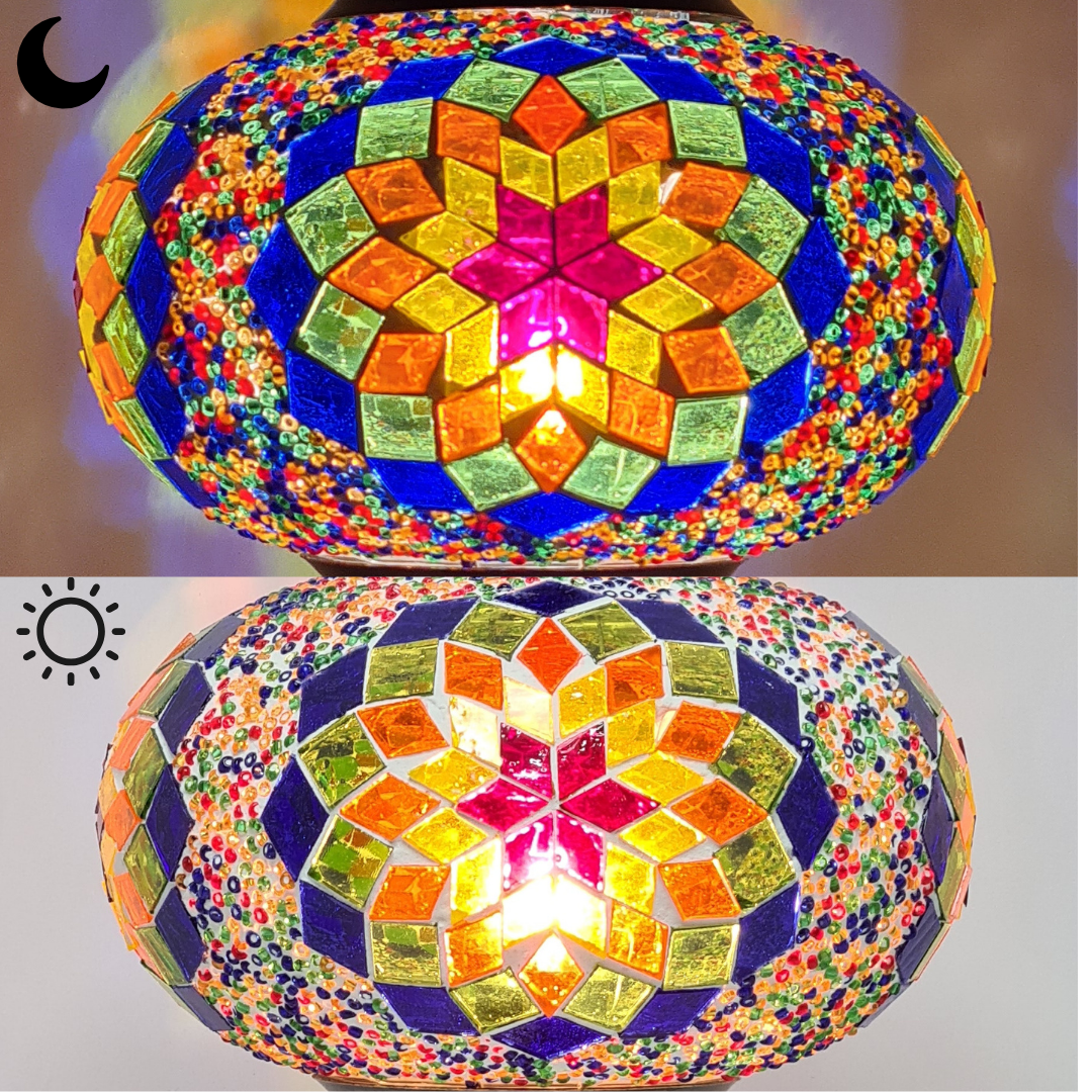 Medium Mosaic Glass Options Design 18