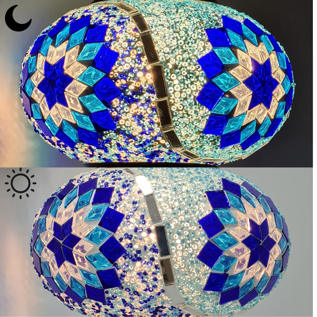 Medium Mosaic Glass Options Design 23