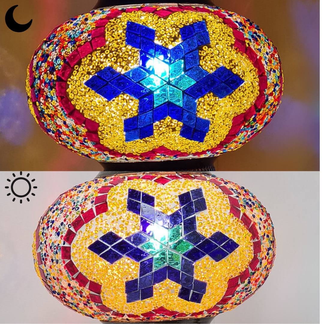 Medium Mosaic Glass Options Design 29