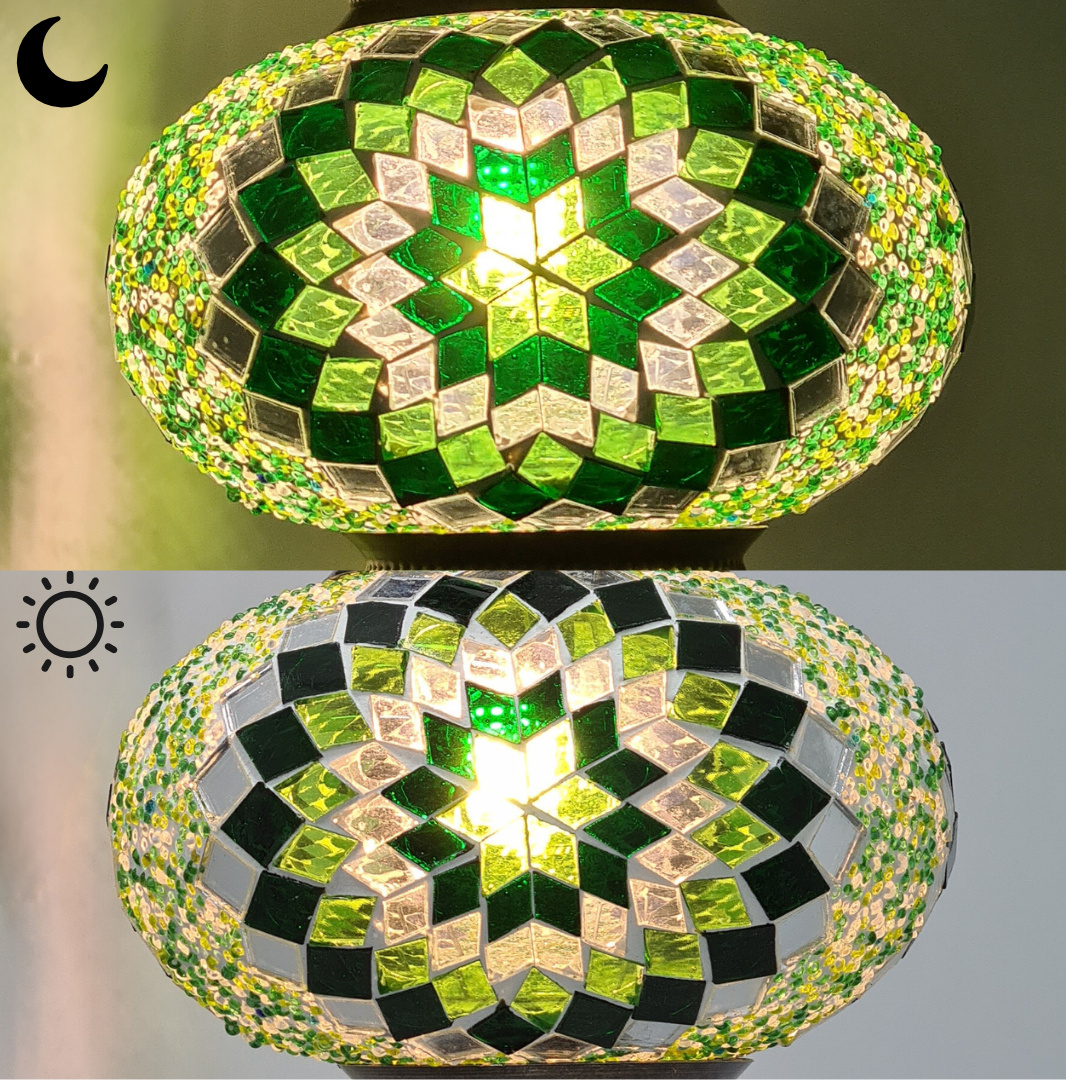 Medium Mosaic Glass Options Design 30