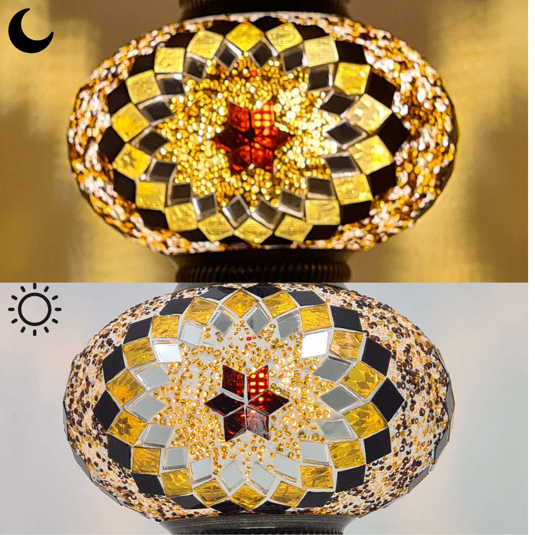 Medium Mosaic Glass Options Design 32