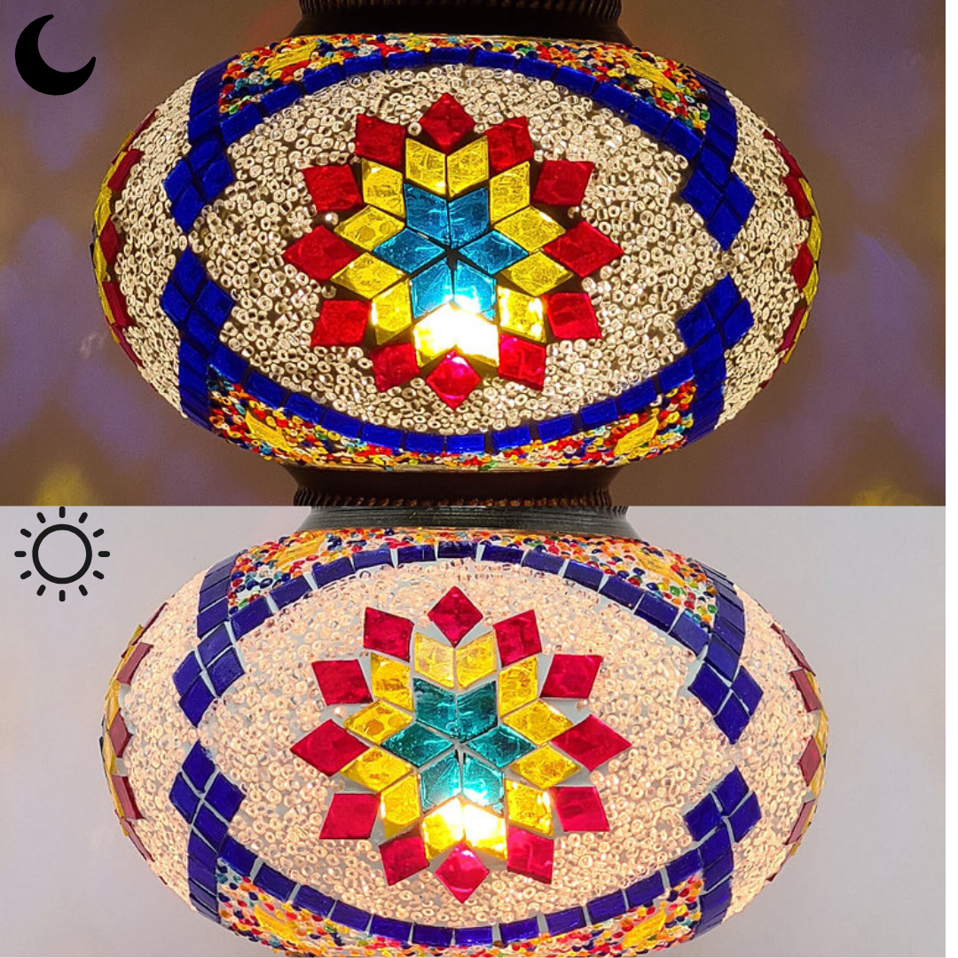 Medium Mosaic Glass Options Design 38