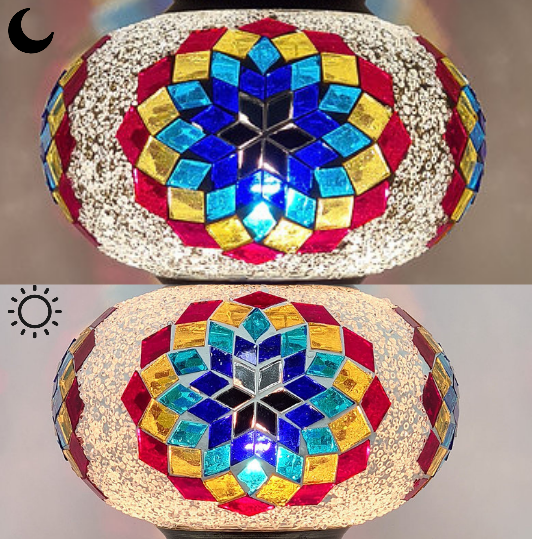 Medium Mosaic Glass Options Design 41