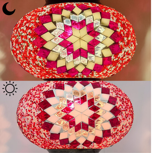 Medium Mosaic Glass Options Design 44