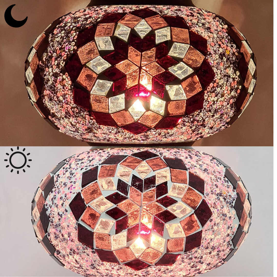 Medium Mosaic Glass Options Design 46