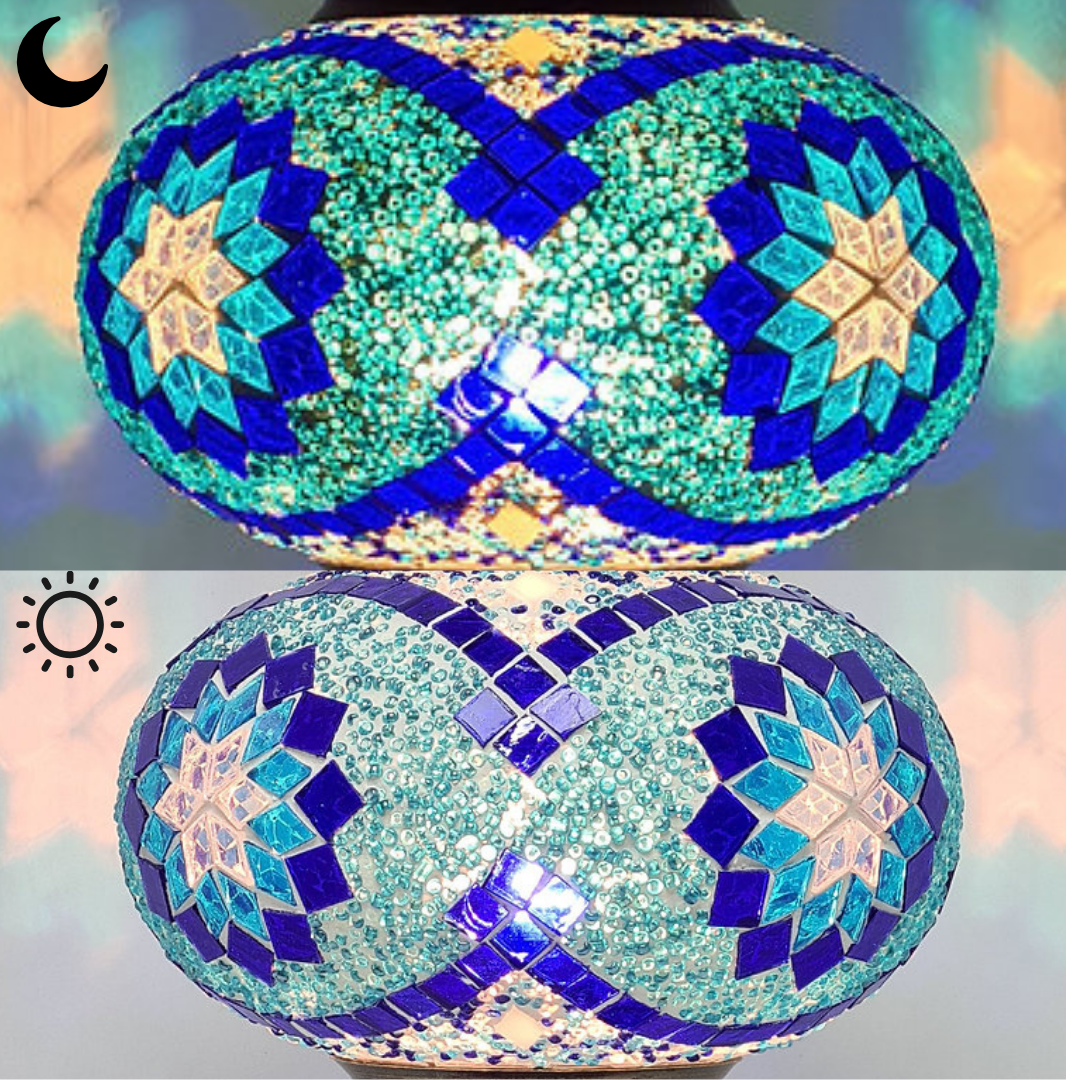 Medium Mosaic Glass Options Design 47