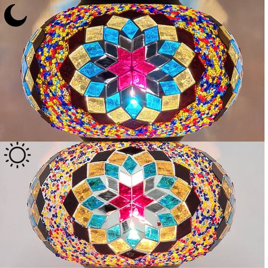 Medium Mosaic Glass Options Design 49