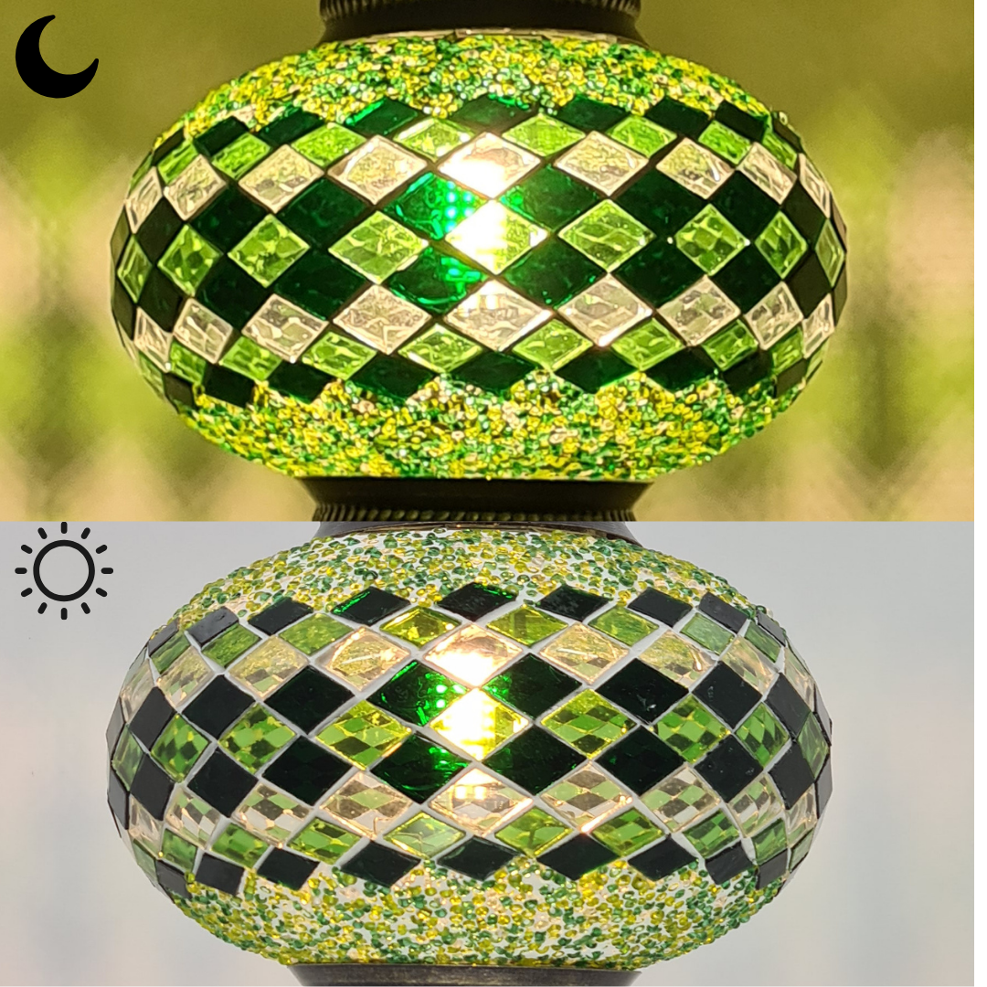 Medium Mosaic Glass Options Design 50
