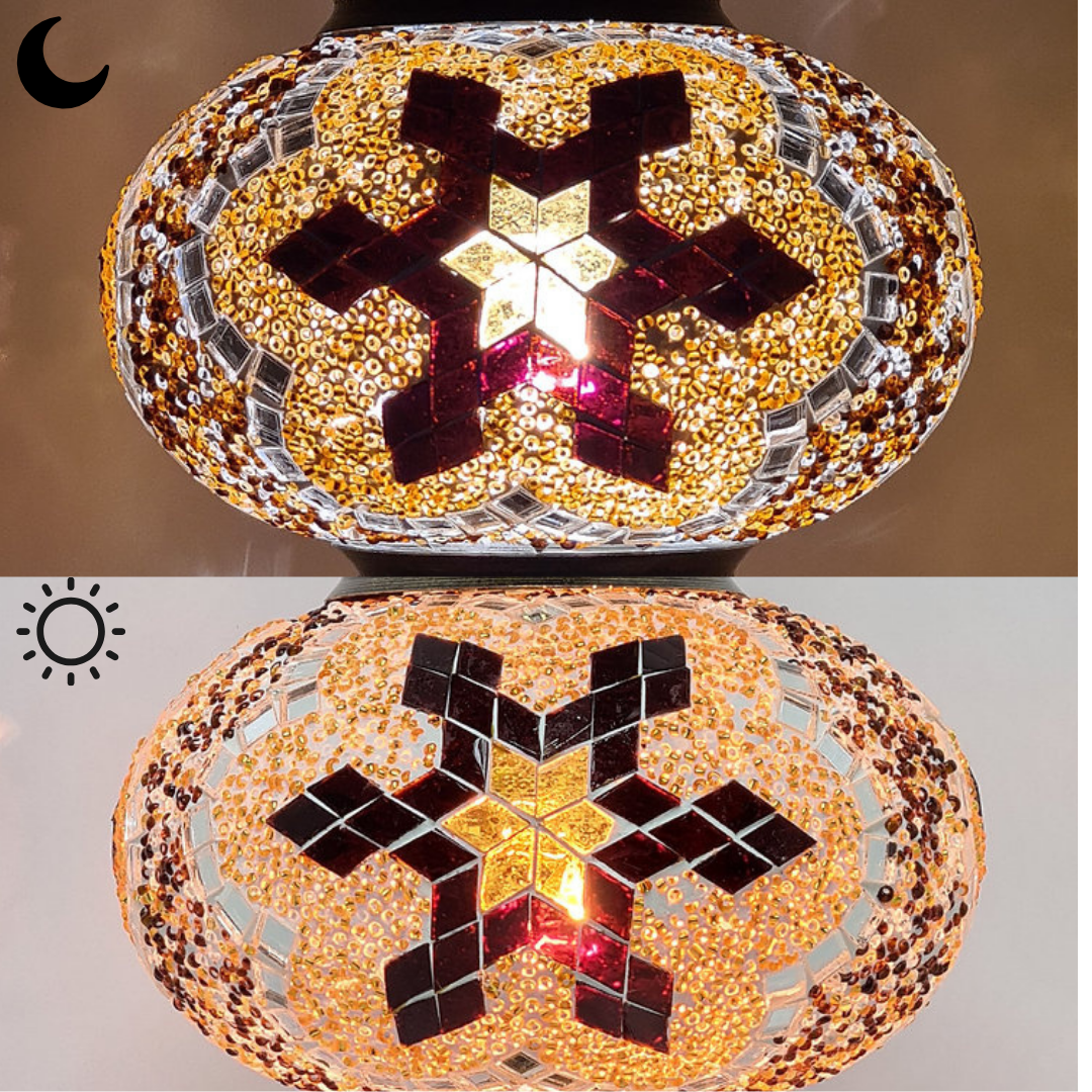 Medium Mosaic Glass Options Design 53