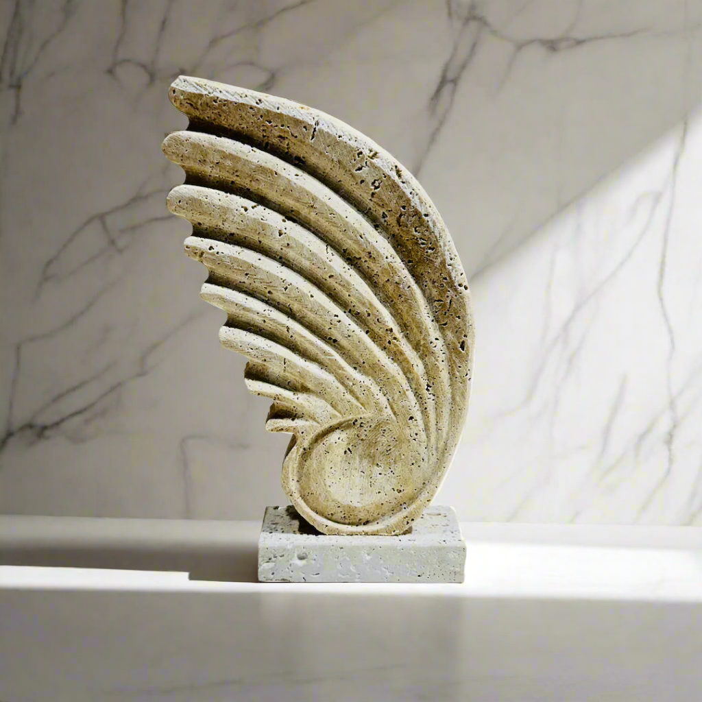 Wing Decor - Travertine