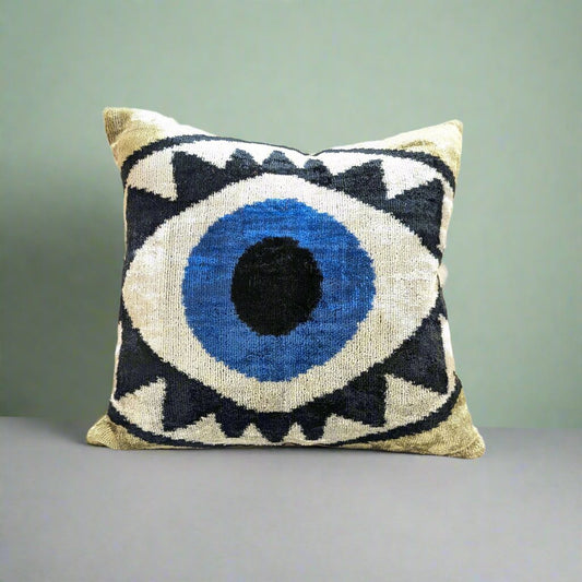 IKAT Cotton Back Pillow Cover 40x40 CM - Nazar 1