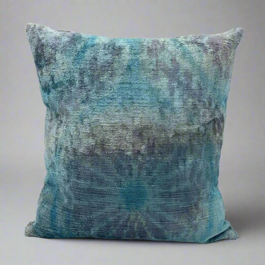 IKAT Cotton Back Pillow Cover 40x40 CM -Sea Floor Star